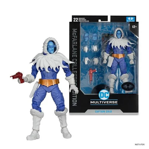 DC Multiverse - Collector Edition: The Rogues Captain Cold (30) 7-Inch Scale Action Figure (Platinum Edition)
