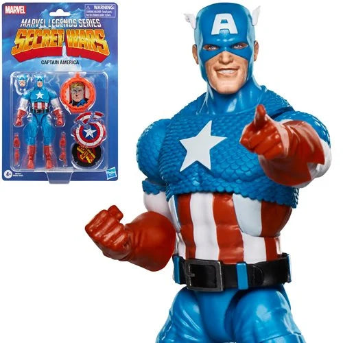 Marvel Legends - Secret Wars:Captain America 6-Inch Action Figure