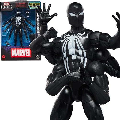 Marvel Legends - Executioner Build-A-Figure: Dark Avengers Spider-Man 6-Inch Action Figure