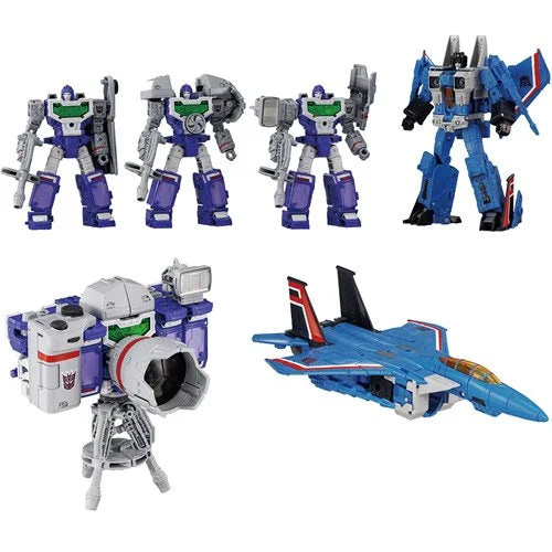 Transformers - Dramatic Capture Series (DCS-5): Decepticons Part 1 - Reflector and Thundercracker Set