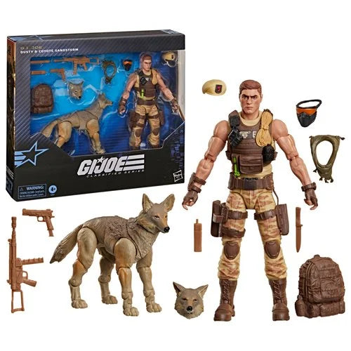 G.I. Joe - Classified Series: (217) Dusty & Coyote Sandstorm 6-Inch Action Figure