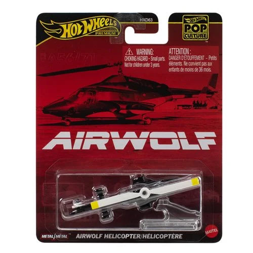 Hot Wheels: Pop Culture 2025 - Airwolf Helicopter