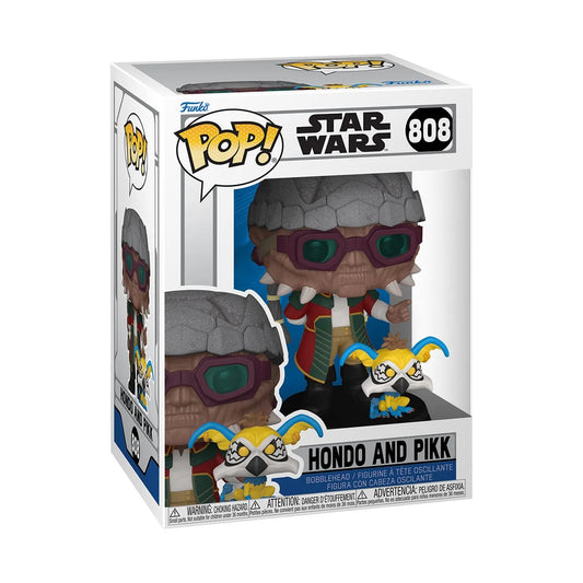 Funko Pop! Star Wars: The Clone Wars Hondo and Pikk #808