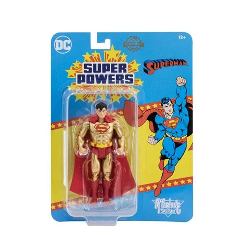 DC Super Powers - Superman 40th Anniversary 4-Inch Action Figure (Gold Edition)