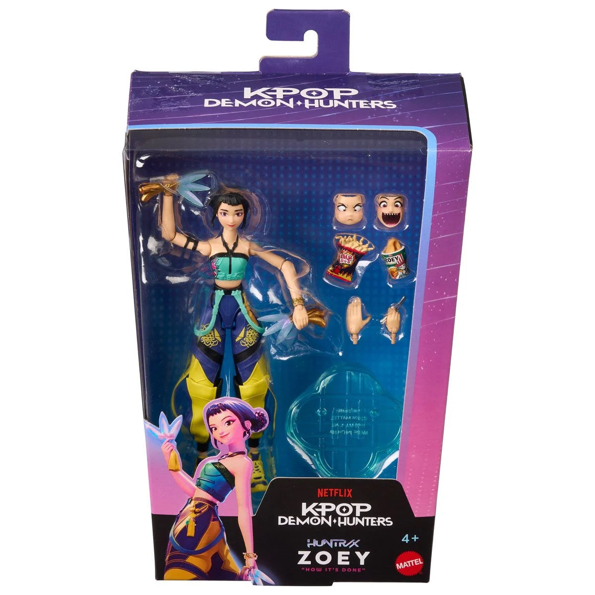 KPop Demon Hunters -  HUNTR/X: Zoey "How It's Done" 6-inch action figure