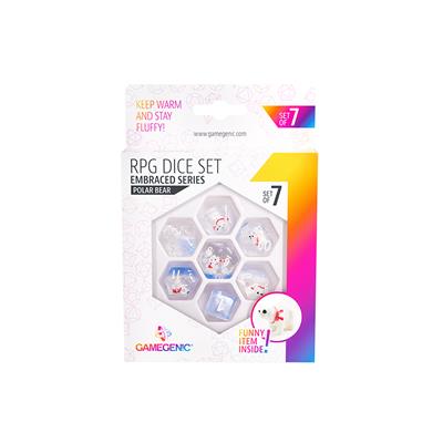 RPG Dice Set (7): Embraced Series - Polar Bear