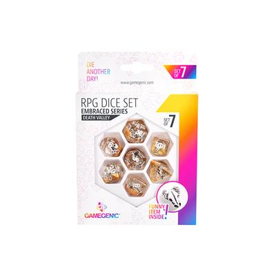 RPG Dice Set (7): Embraced Series - Death Valley