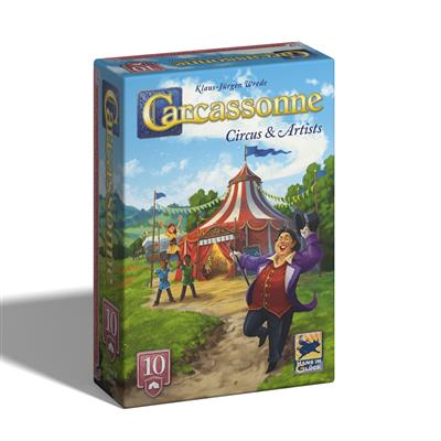 Carcassonne - Expansion 10: Circus & Artists (2025 Edition)