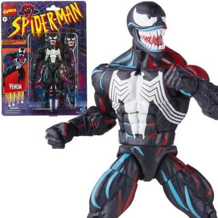 Marvel Legends - Spider-Man: Venom Retro Card 6-inch Action Figure
