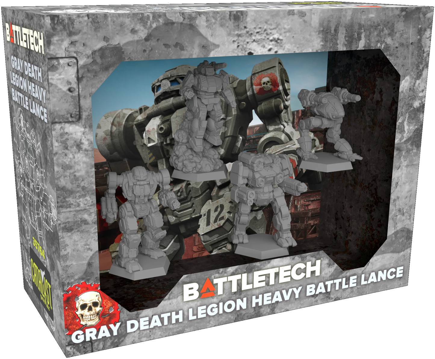 BattleTech: Miniature Force Pack - Grey Death Legion Heavy Battle Lance