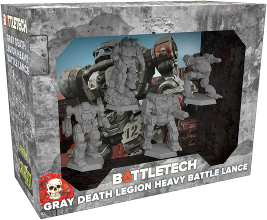 BattleTech: Miniature Force Pack - Grey Death Legion Heavy Battle Lance