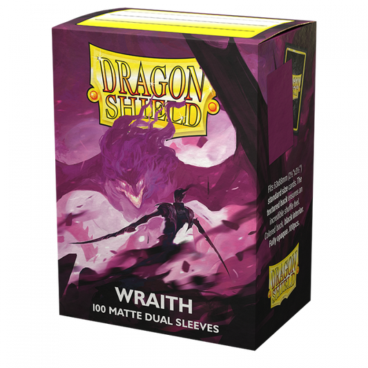 Card Sleeves - Dragon Shields Matte Dual: Wraith