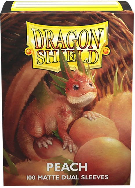 Card Sleeves - Dragon Shields Matte Dual: Peach 'PIIP'