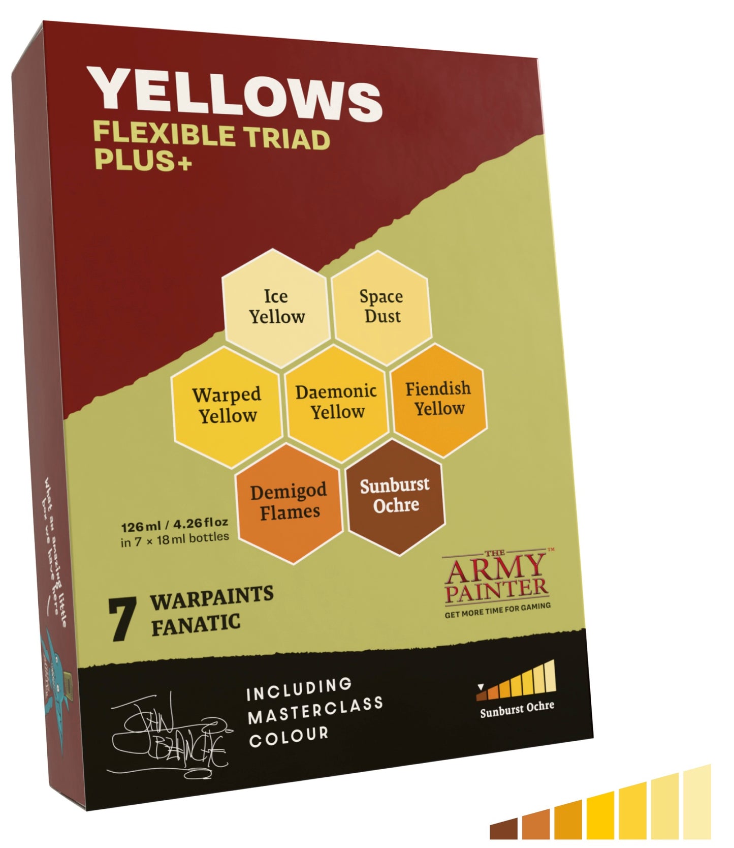 Warpaints Fanatic: Flexible Triad PLUS+ - Yellows