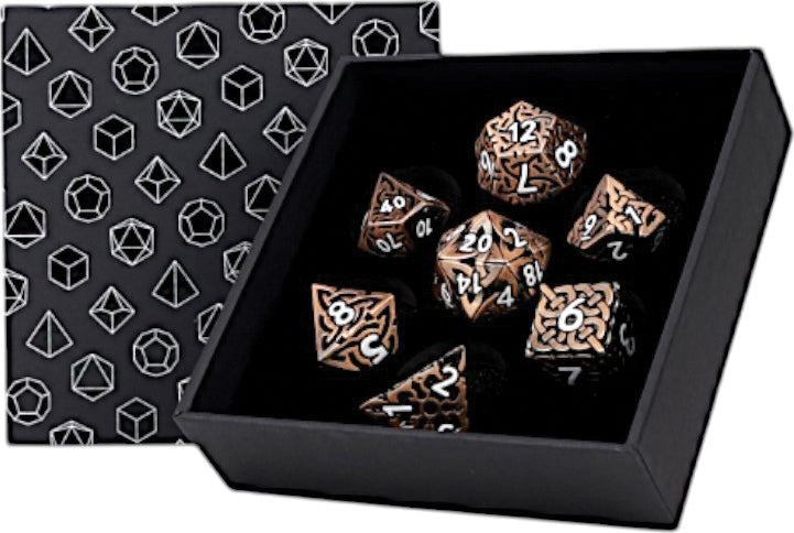 LPG Dice - Vines Hollow Dice Set - Autumn