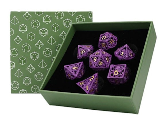 LPG Dice - Strange Aeon Dice Set - Purple