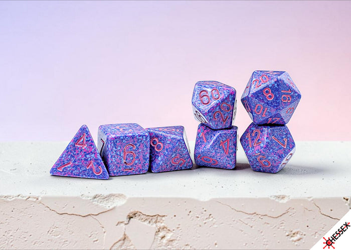 Speckled: Poly Purple Passion 7-Die Set