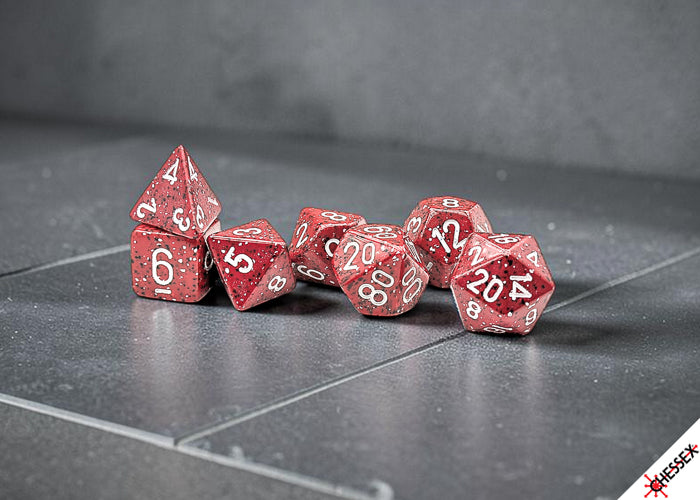 Speckled: Poly Lava Stone 7-Die Set