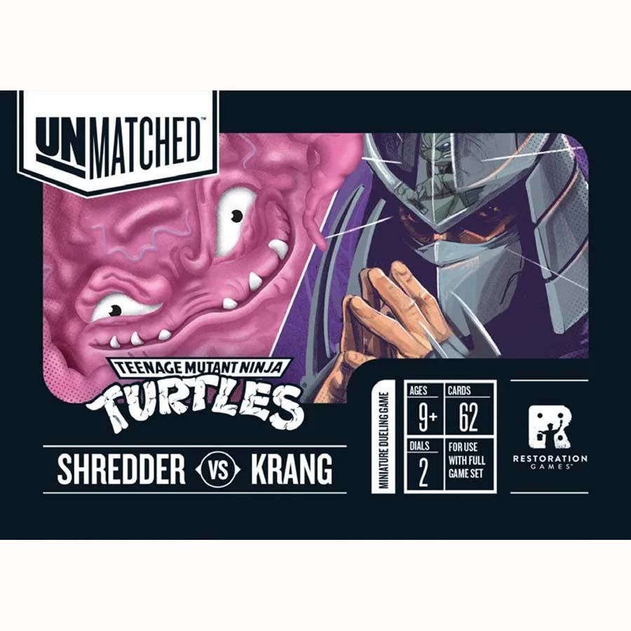 Unmatched: Adventures - Teenage Mutant Ninja Turtles Shredder and Krang Hero Deck