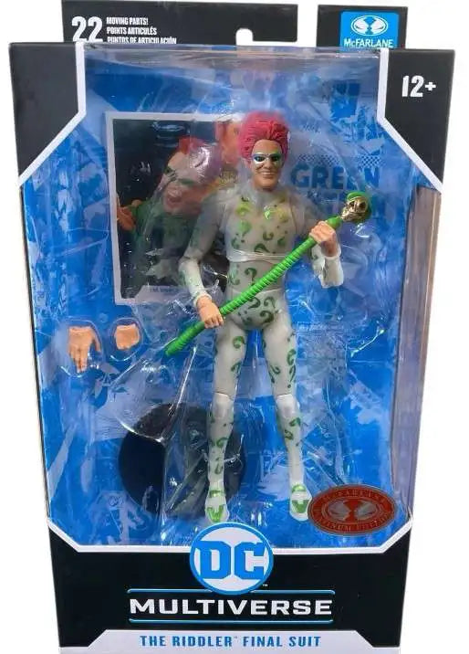 DC Multiverse - Batman Forever Riddler (Final Suit) 7-Inch Scale Action Figure (Red Platinum Edition)) (Copy)