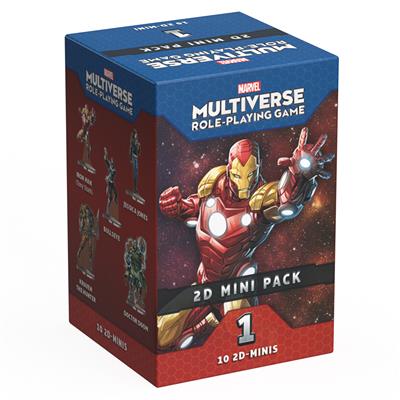 Marvel Multiverse RPG: 2D Mini (Pack 1)
