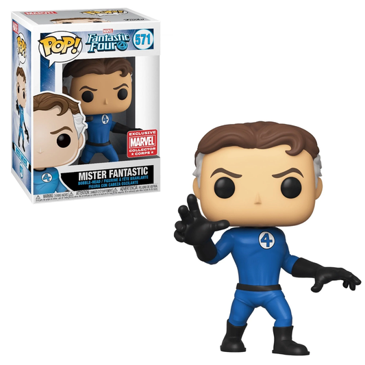 Funko Pop! Fantastic Four: Mister Fantastic #571 (Collector Corp)