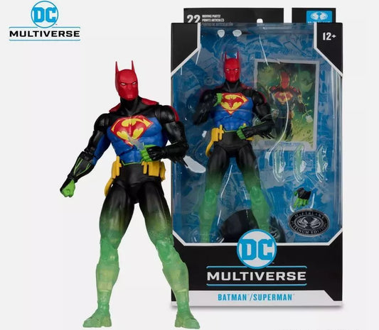 DC Multiverse - Batman/Superman Fusion 7-Inch Scale Action Figure (Platinum Edition)