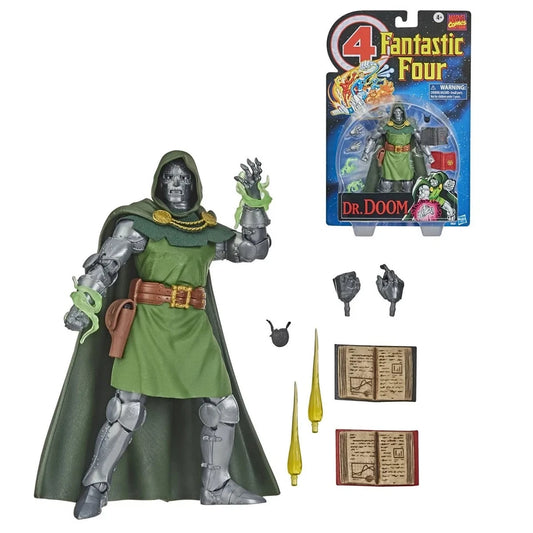 Fantastic Four Vintage Legends - Doctor Doom Retro Card 6-inch Action Figure