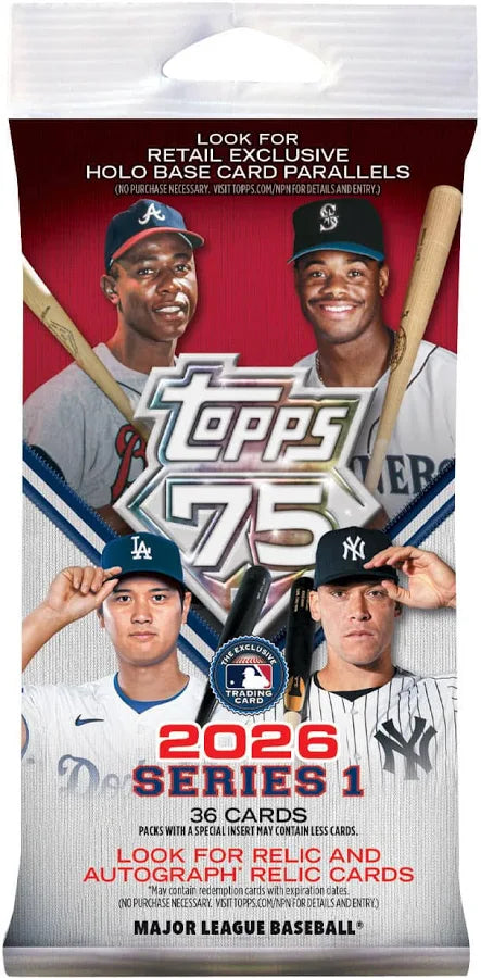 Topps 2026 - Series 1: Mega Pack (Baseball)