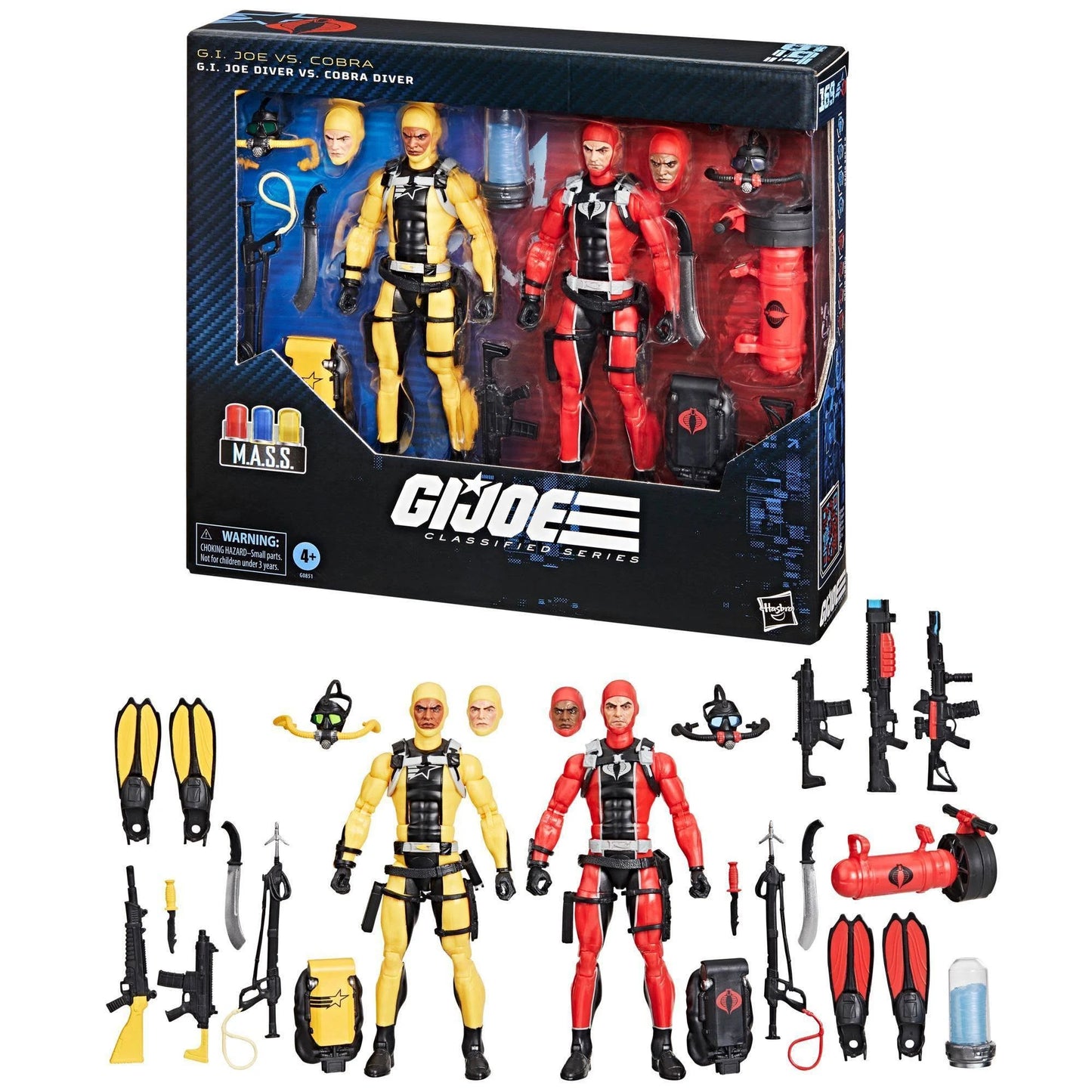 G.I. Joe - Classified Series: (169) G.I. Joe Diver Vs. Cobra Diver 6-Inch Action Figure