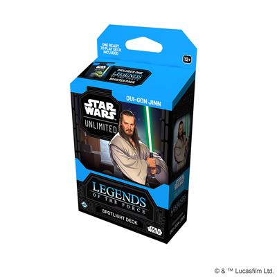 Star Wars Unlimited TCG: Legends of the Force - Spotlight Deck (Qui-Gon Jinn)