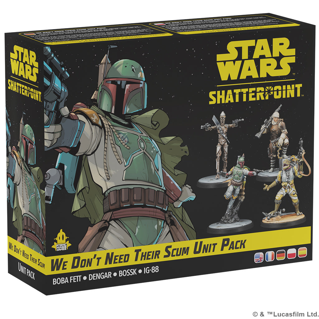 Star Wars Shatterpoint - We Don’t Need Their Scum Unit Pack