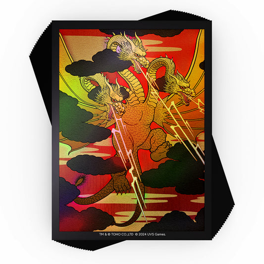 Card Sleeves: Godzilla Sleeves: King Ghidorah