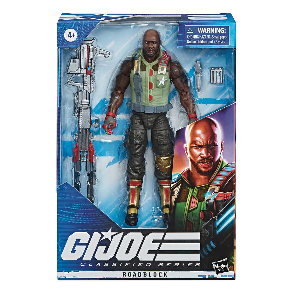 G.I. Joe - Classified Series: (01) Road Block Action 6-Inch Action Figure
