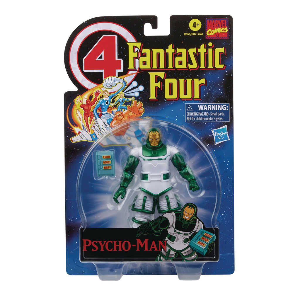 Fantastic Four Vintage Legends - Psycho Man Retro Card 6-inch Action Figure