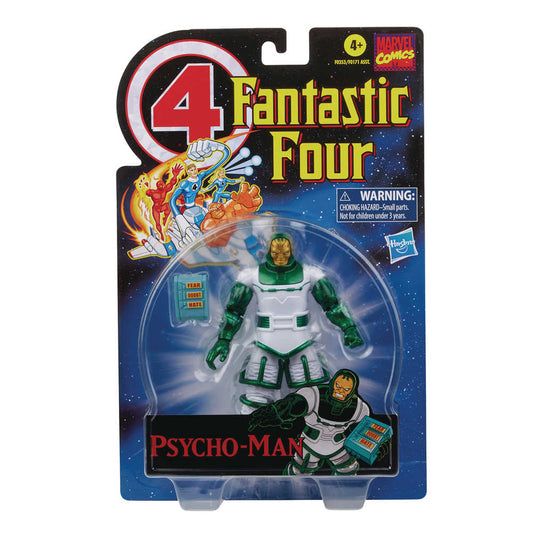 Fantastic Four Vintage Legends - Psycho Man Retro Card 6-inch Action Figure