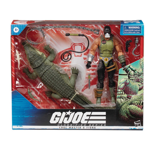 G.I. Joe - Classified Series:  Croc Master & Fiona 6-Inch Action Figure