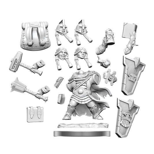 D&D Frameworks - W01 Dwarf Cleric Female