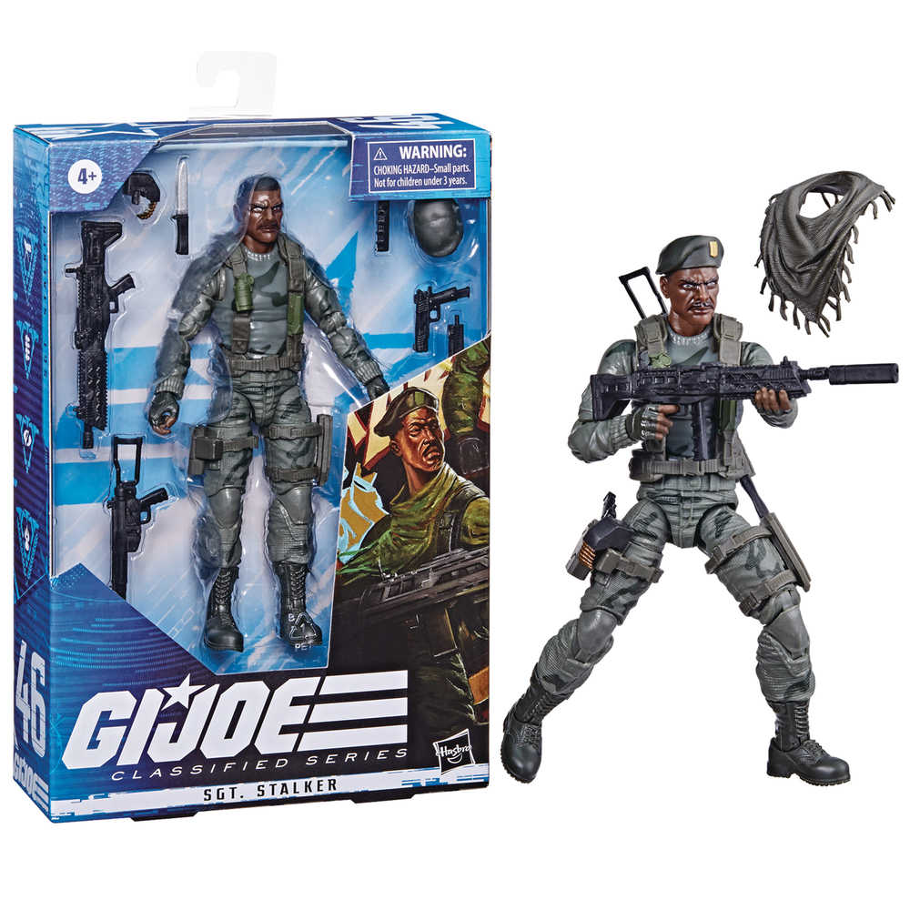 G.I. Joe - Classified Series: (46) Sgt Stalker 6-Inch Action Figure