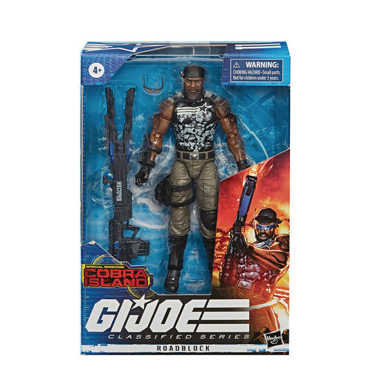 G.I. Joe - Classified Series: (11) Road Block (Cobra Island) 6-Inch Action Figure
