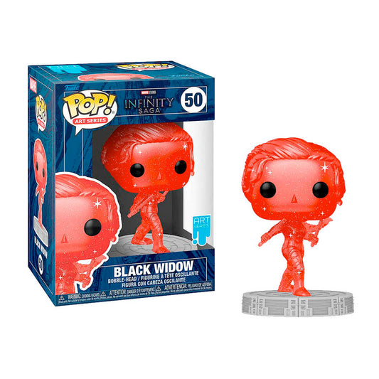 Funko Pop! Artist Series: Infinity Saga - Black Widow Red